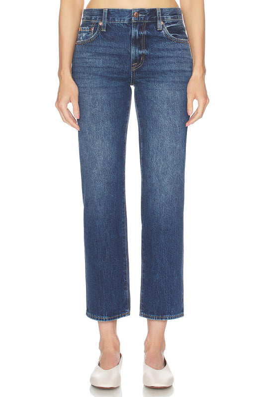Issa Mid Rise Relaxed Ankle Straight in Mirage
