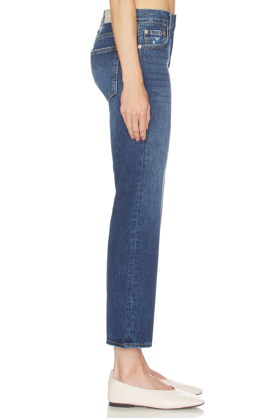 Issa Mid Rise Relaxed Ankle Straight in Mirage