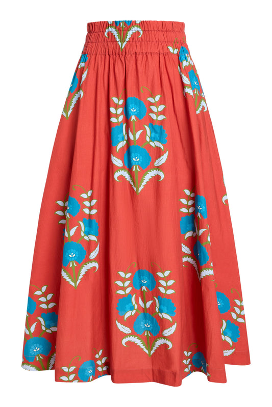 Pavilion Skirt in Cinnaleaf