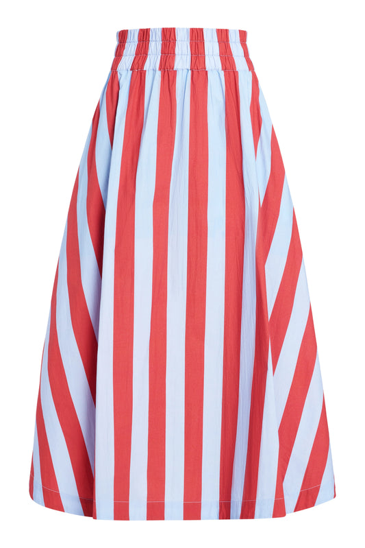 Pavilion Skirt in Hearth Stripe
