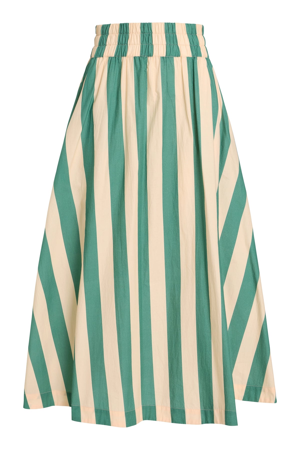 Pavilion Skirt in Stone Stripe
