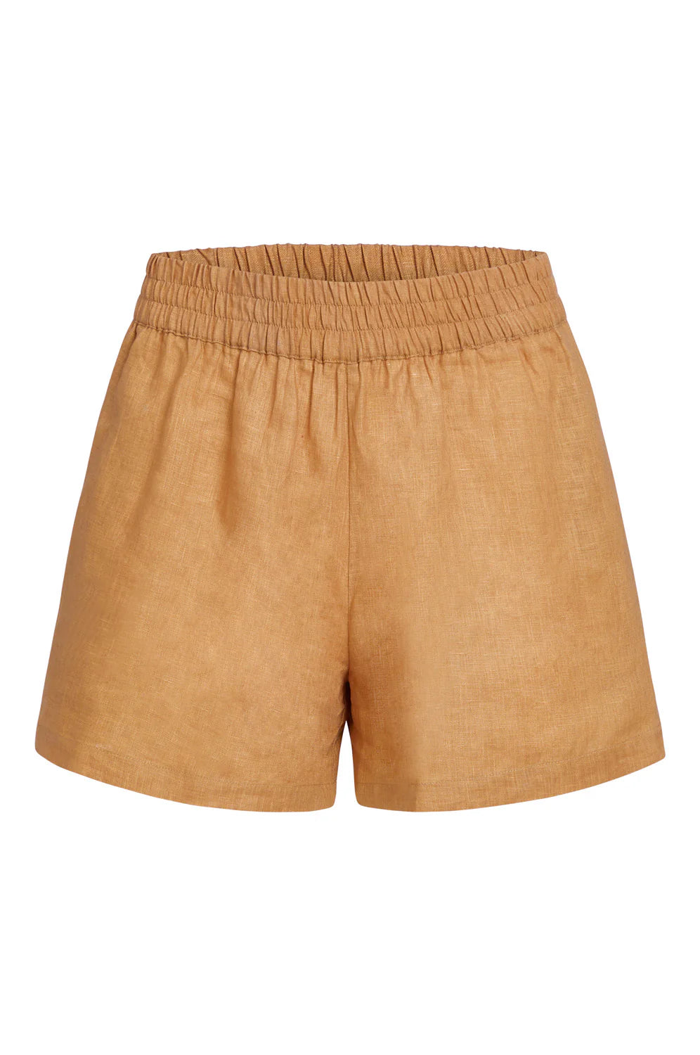 Pool Shorts in Bean Linen