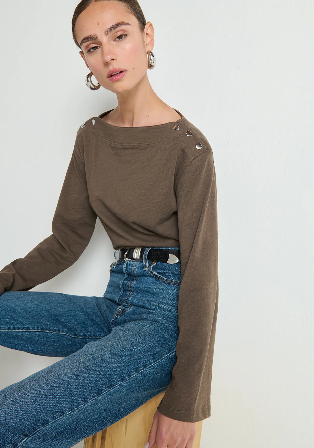 Rochelle Boatneck Tee