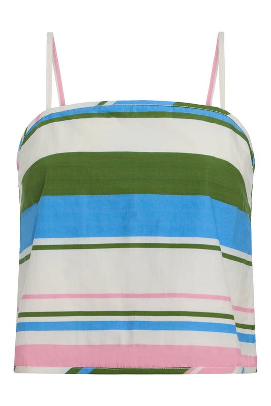 Carter Top in Rayas