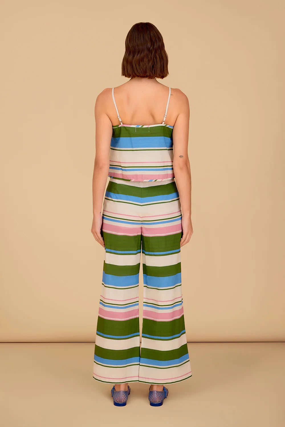 Carter Top in Rayas