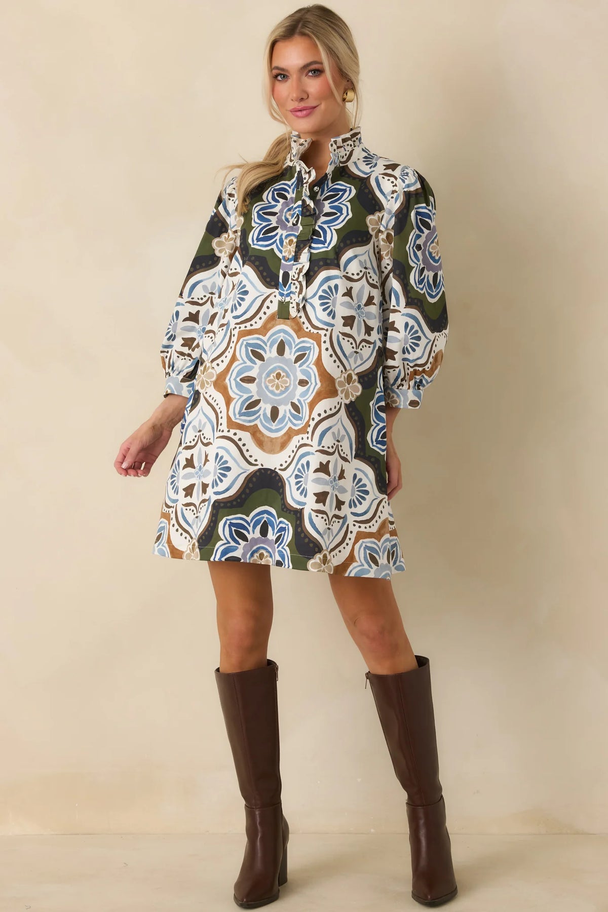 Maren Dress in Manor House