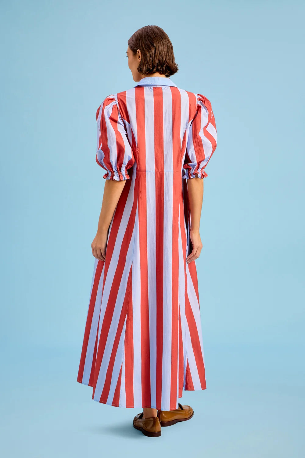 Rosie Dress in Hearth Stripe