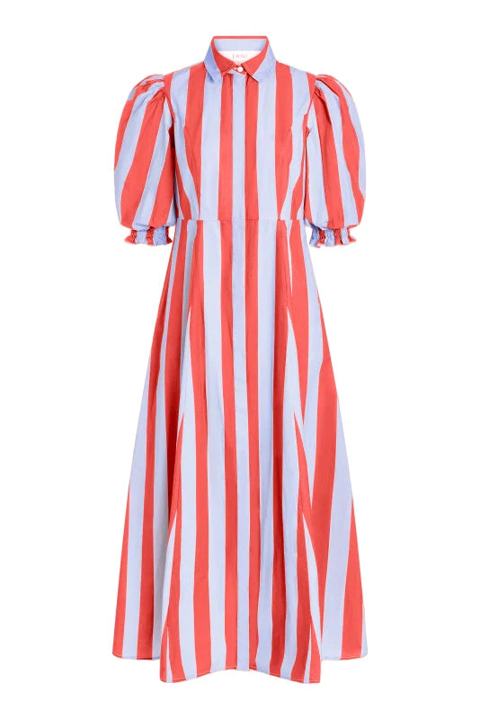 Rosie Dress in Hearth Stripe