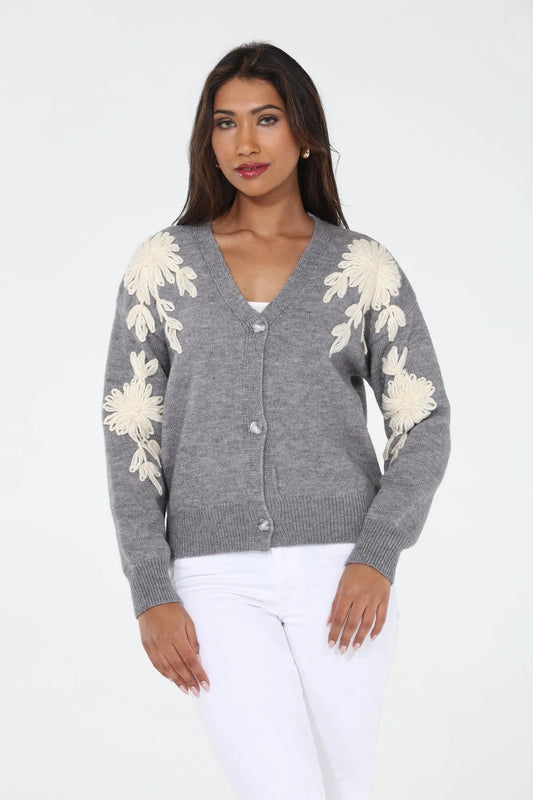 Beatrix Floral Cardigan