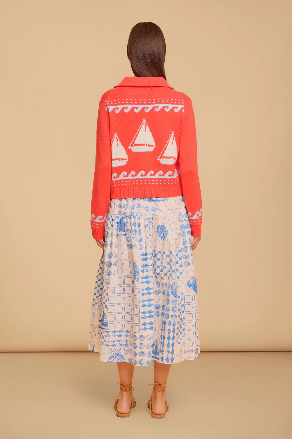 Sailor Cardigan in Summer Knit