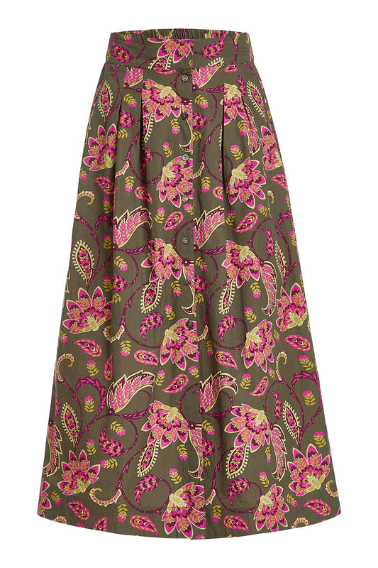Scout Skirt in Raspberry Garden