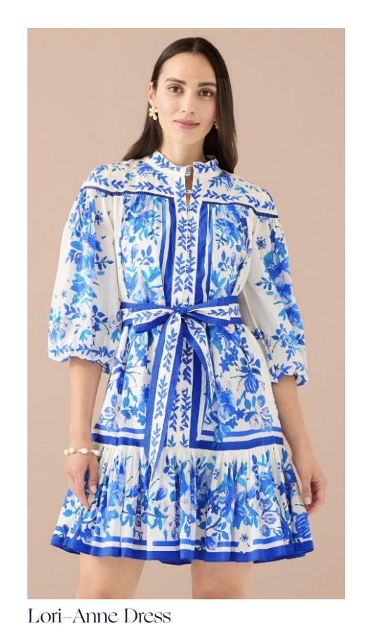 Lori-Anne Dress in White Augusta