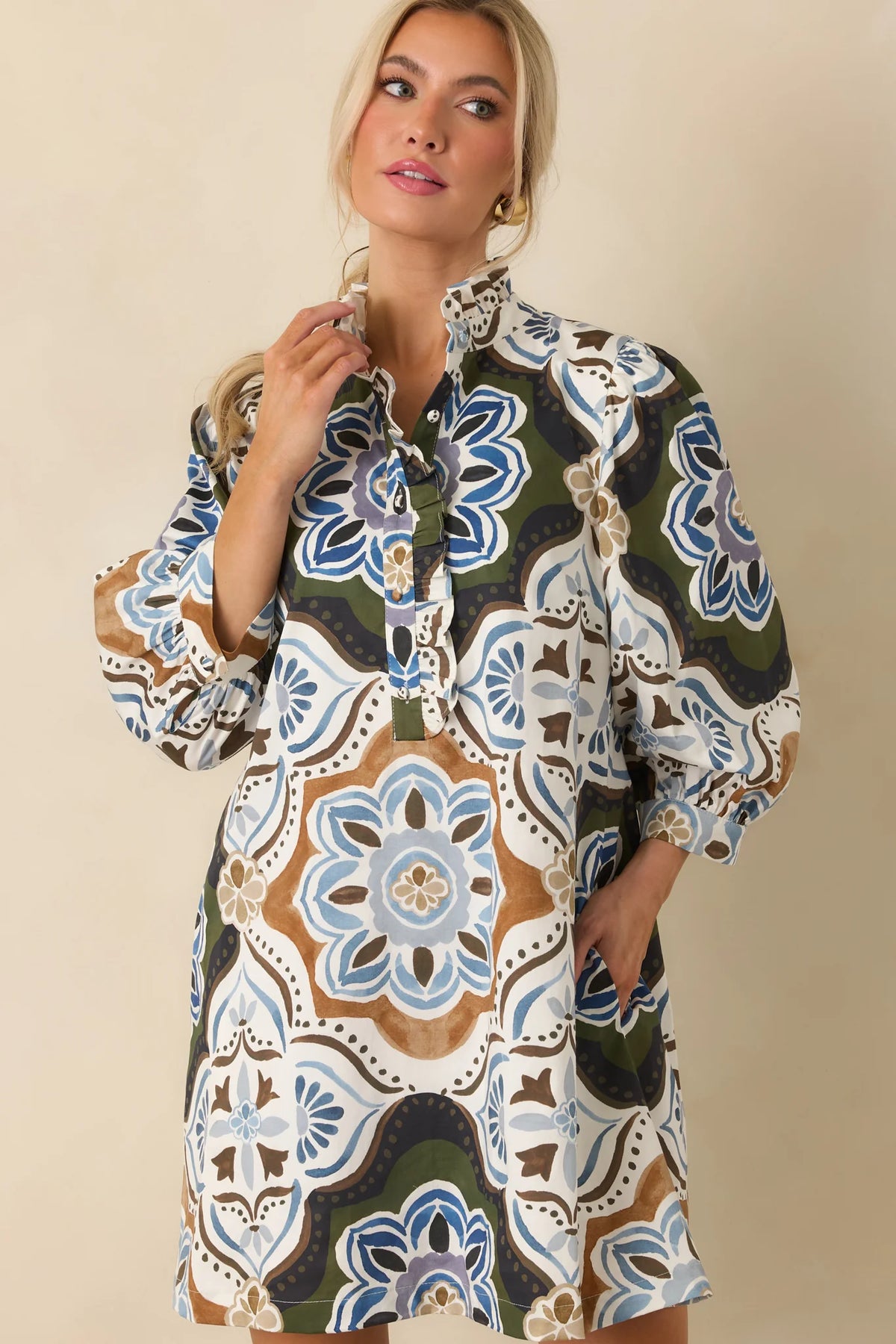 Maren Dress in Manor House
