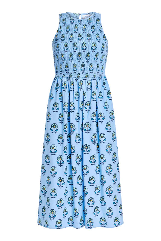 Stroll Dress in Orchid Sprigs