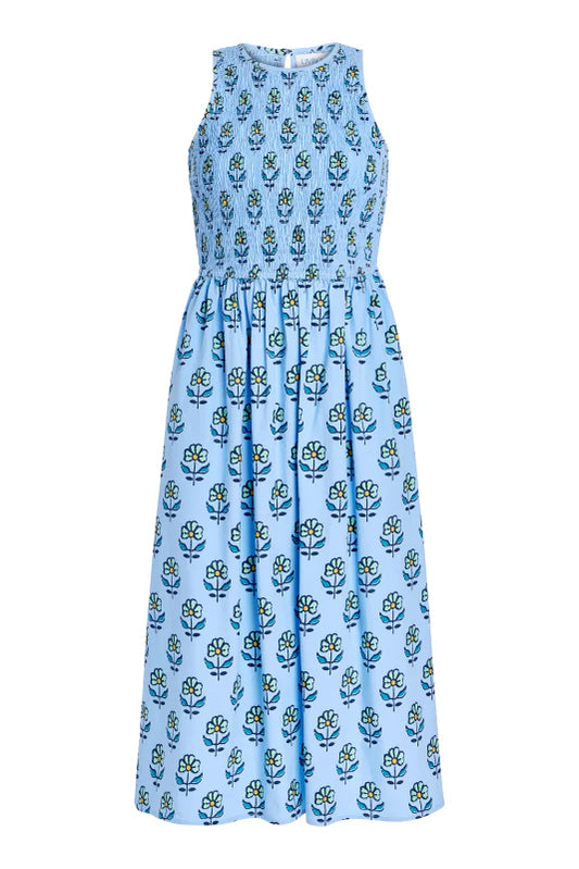 Stroll Dress in Orchid Sprigs