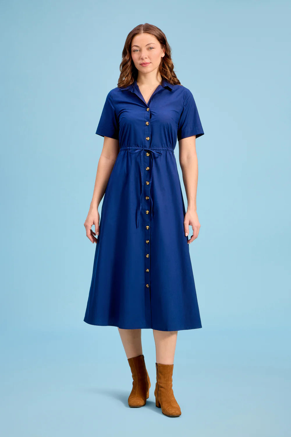 Sutton Dress in Navy