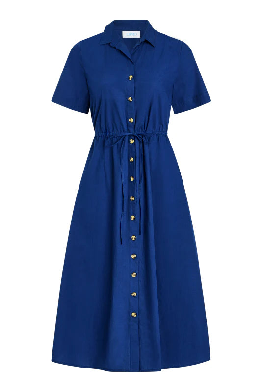 Sutton Dress in Navy