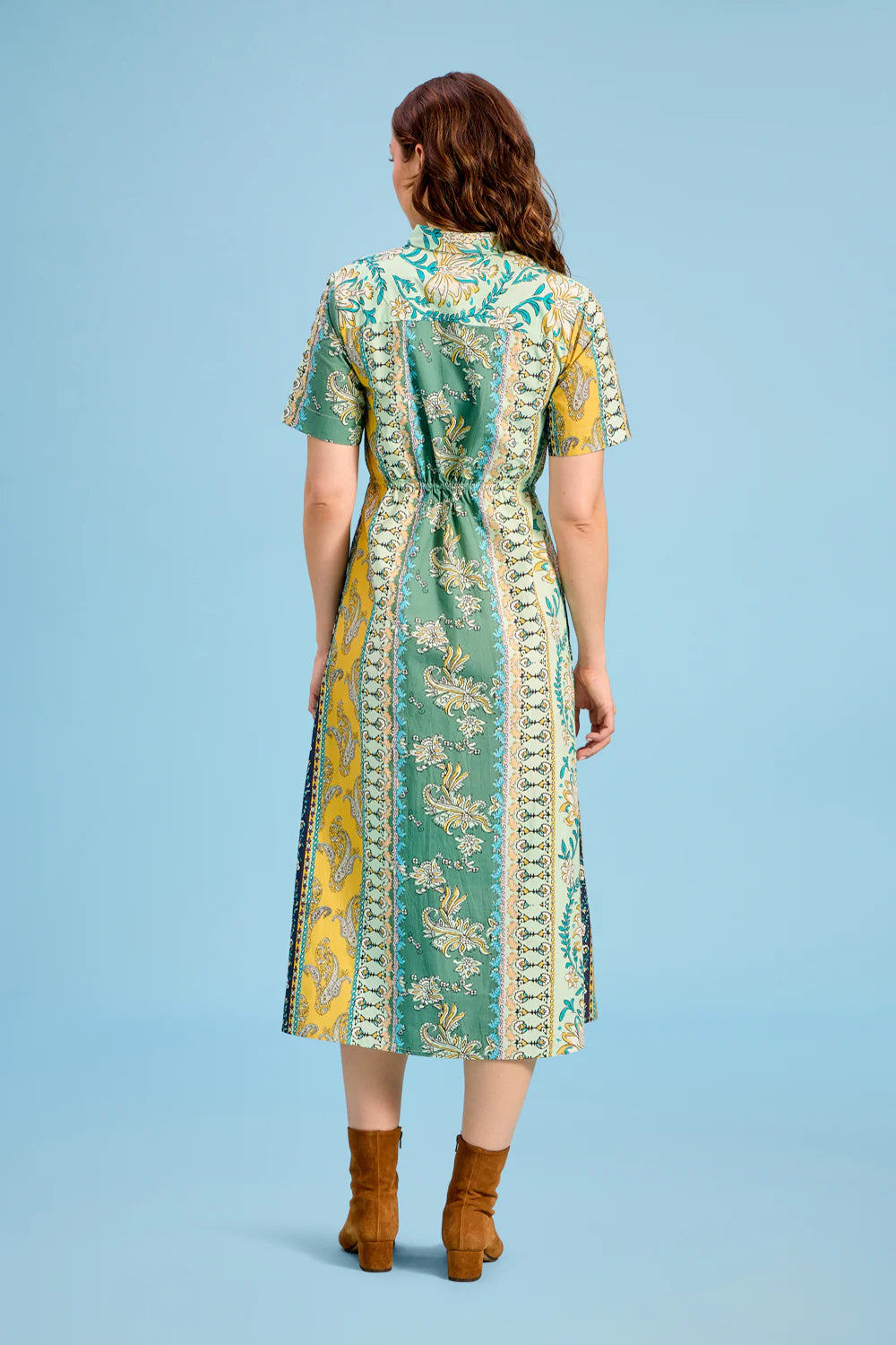 Sutton Dress in Paisley Ribbon