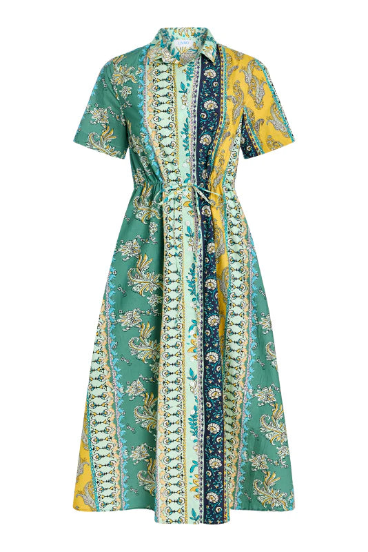 Sutton Dress in Paisley Ribbon