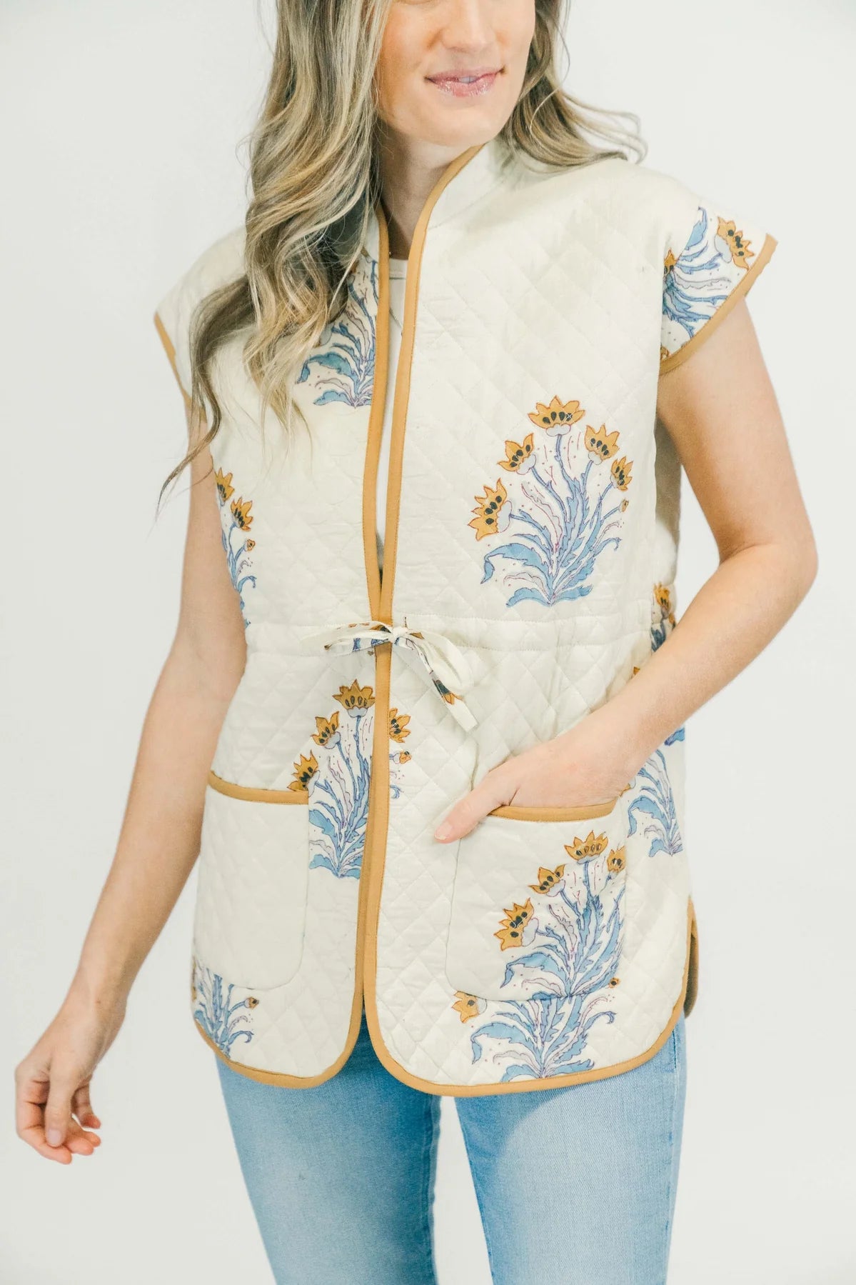 Brynn Vest in Willow