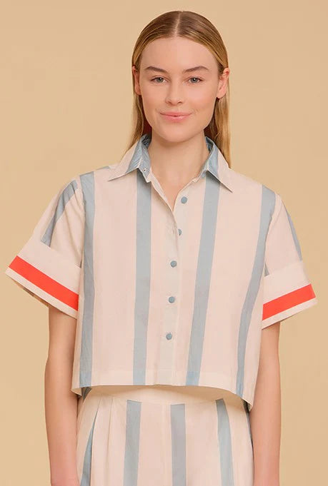 Kyle Shirt in Buoy Stripes