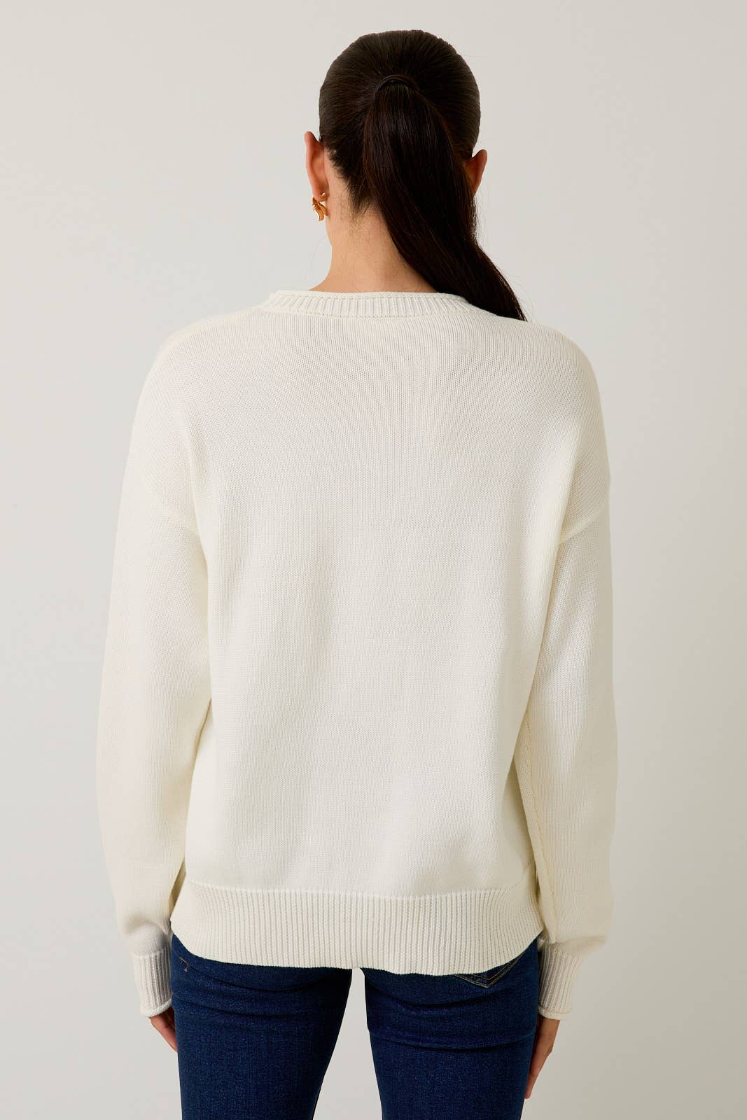 Espresso Martini Roll Neck Sweater