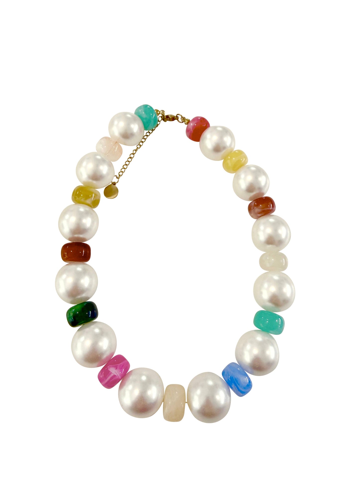 Beaufort Colorful Pearl Statement Necklace