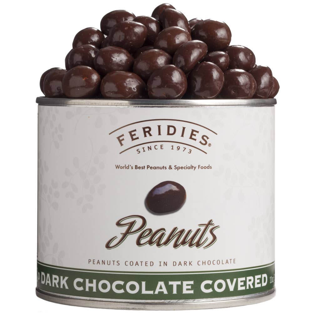 11oz Tin Dark Chocolate Covered Peanuts