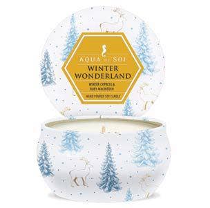 SOi Winter Wonderland 4oz Aqua De SOi Candle Tin