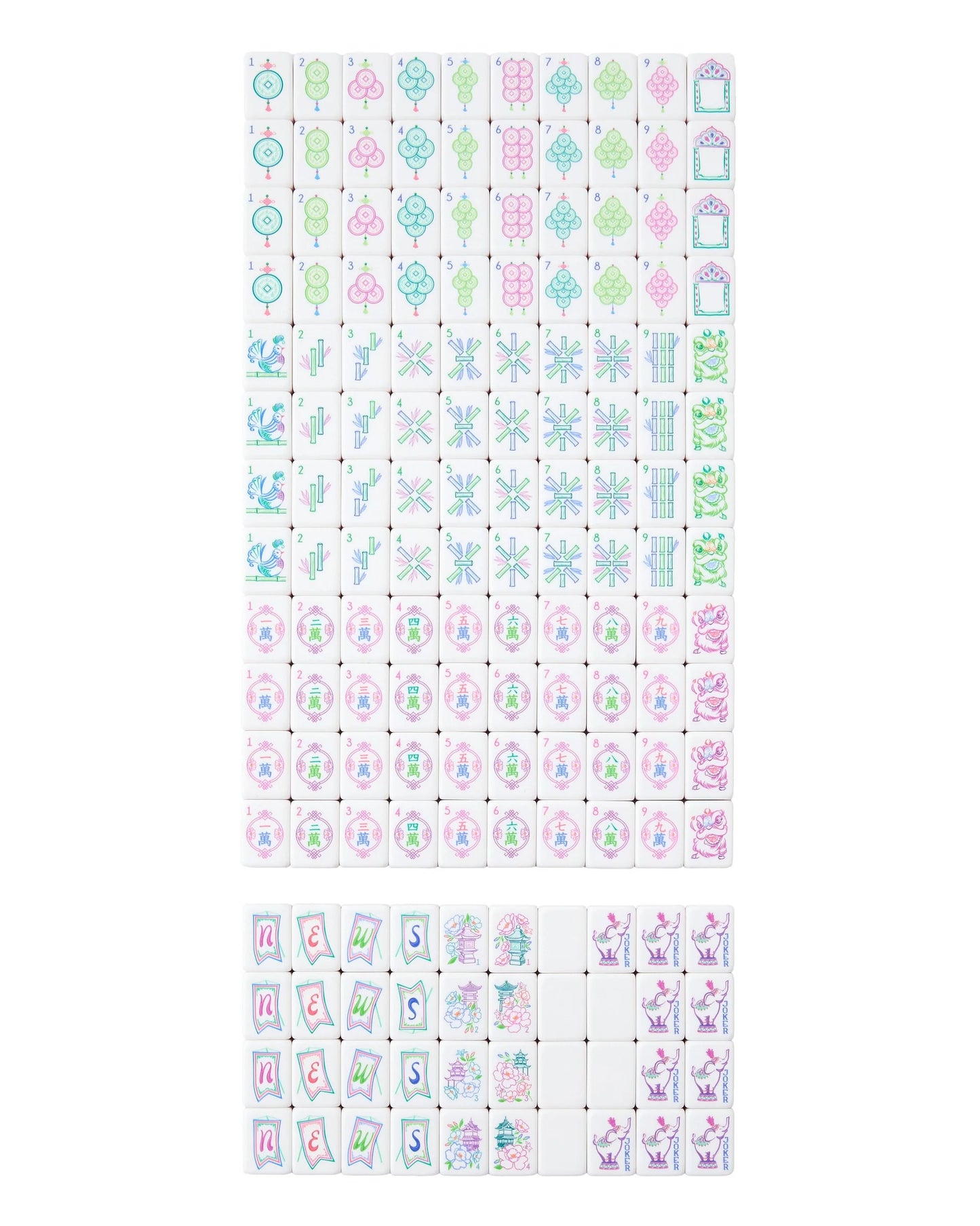Amara Mahjong Tiles