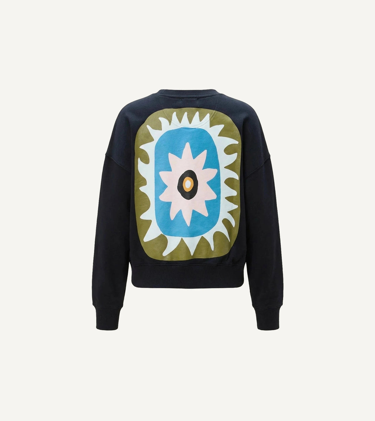 Anaia Sweatshirt in Black Motif