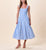 Ardena Ankle Dress inn Blue Bonnet