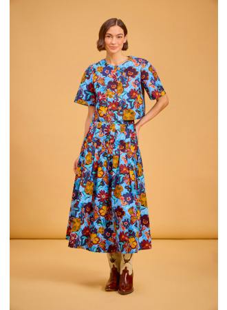 Harrison Skirt in Marfa Bloom