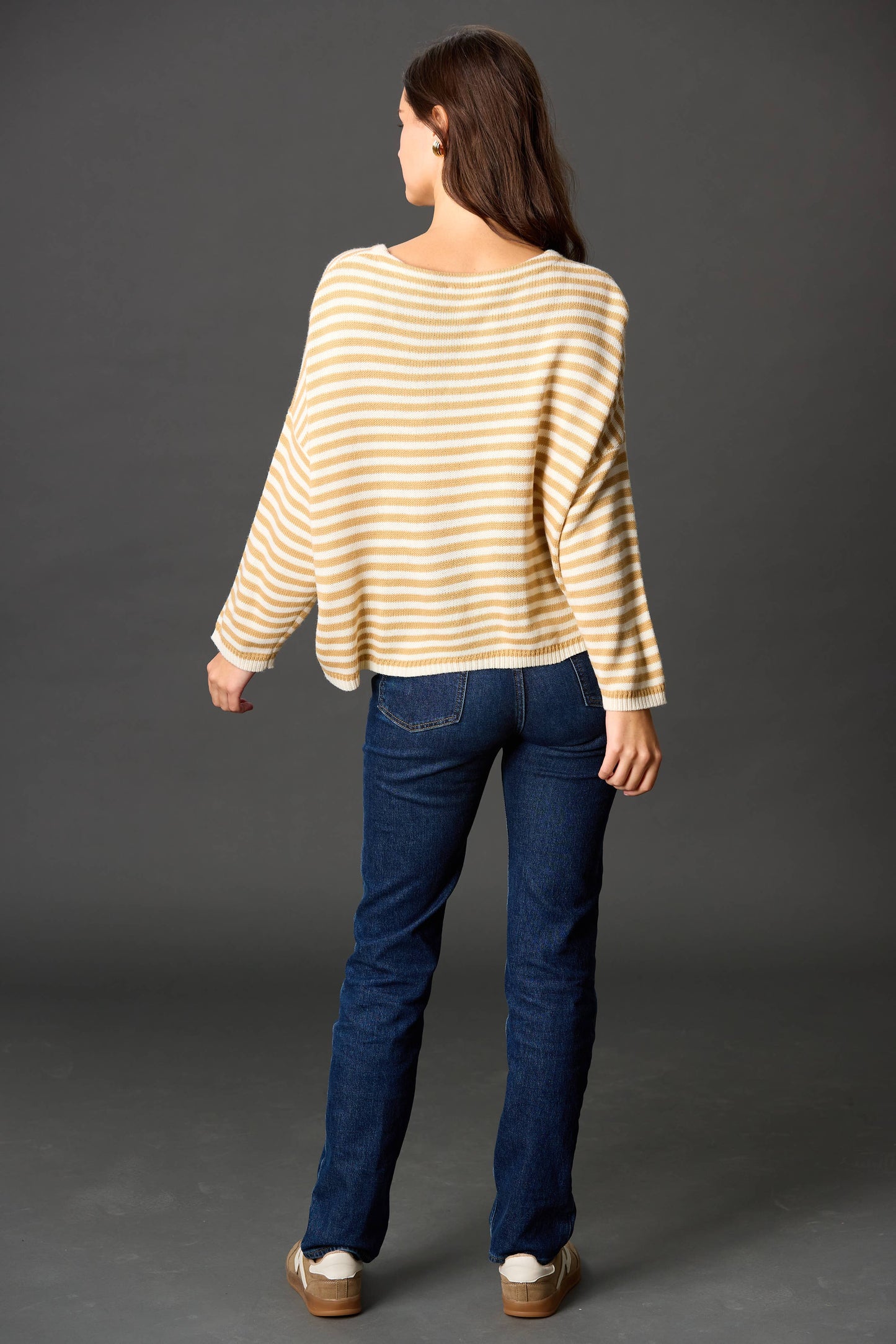 Striped T-Body Sweater