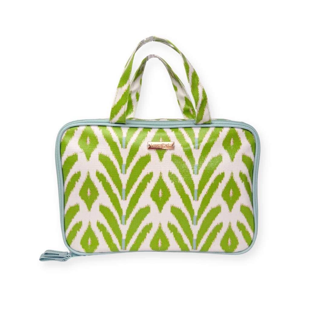 Petite Frond Green Travel Case