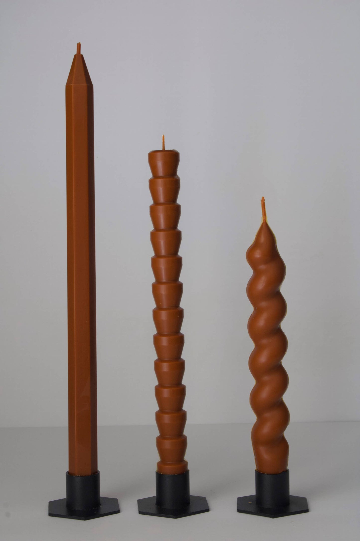 Assorted Trapezoid Taper Candle, Candlesticks Individual
