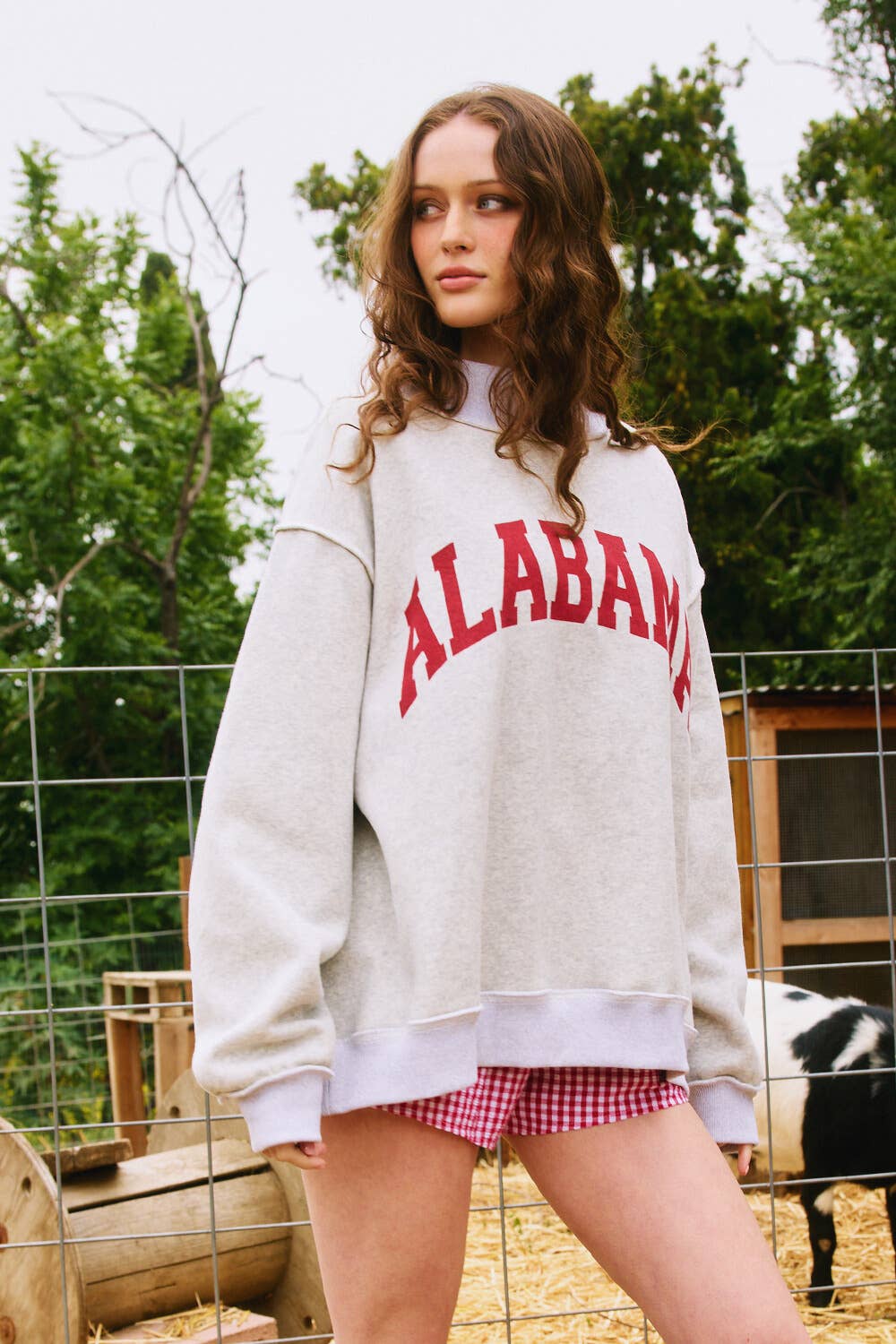 Alabama Reversible Mock Neck Sweatshirt