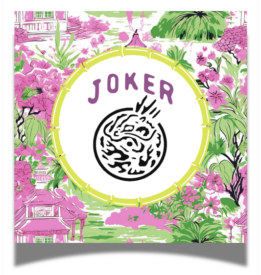 Mahjong Joker 24ct Cocktail Napkin Separates (3ply)