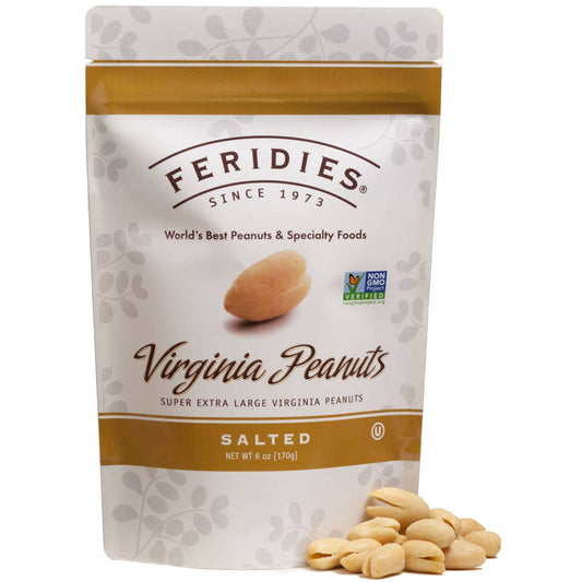 6oz Printed Barrier Bag Salted Virginia Peanuts