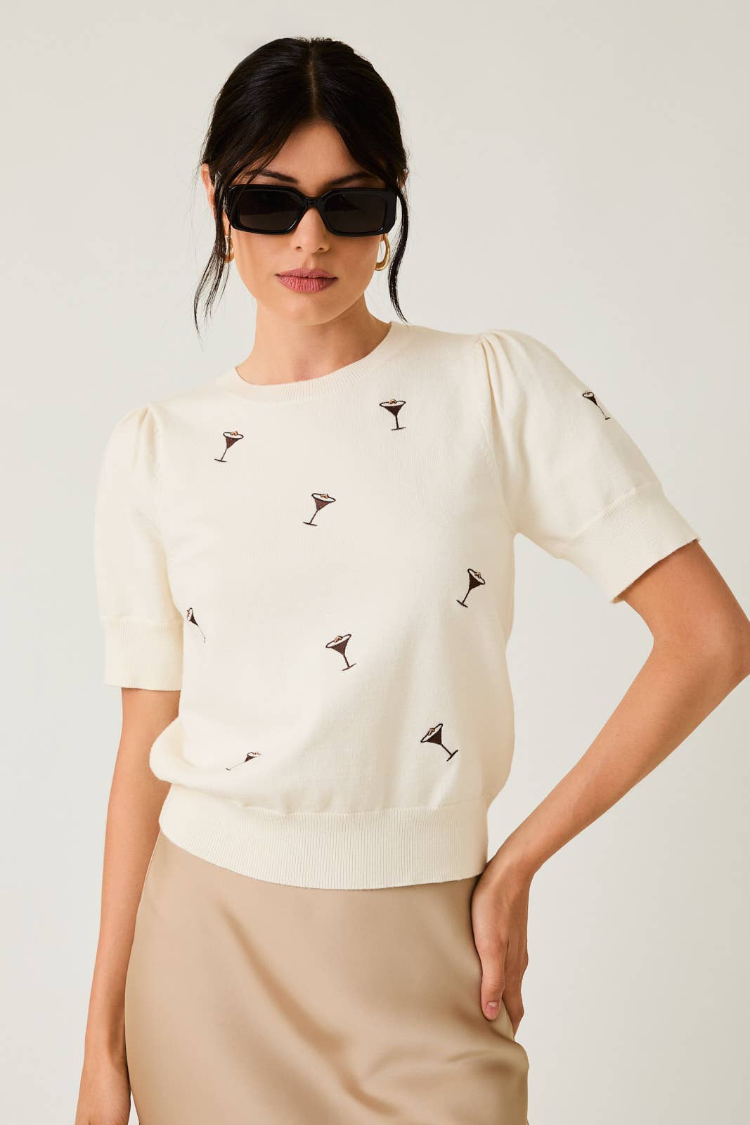 Martini Knit Sweater Top