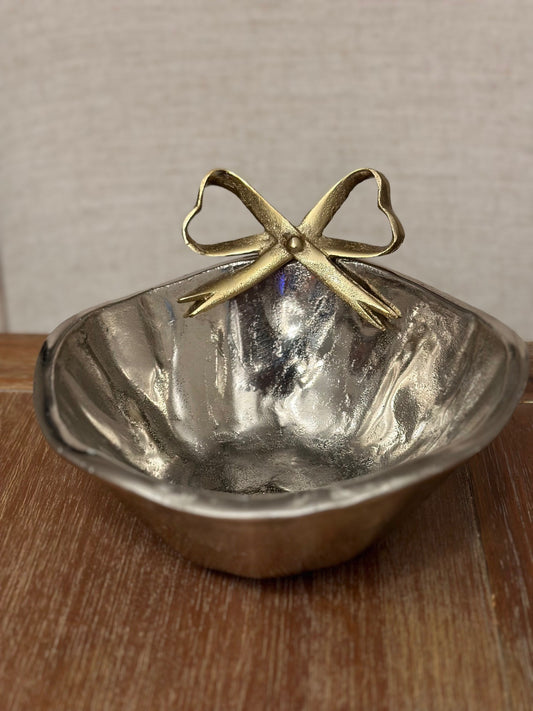 Metal Bowl - Bow