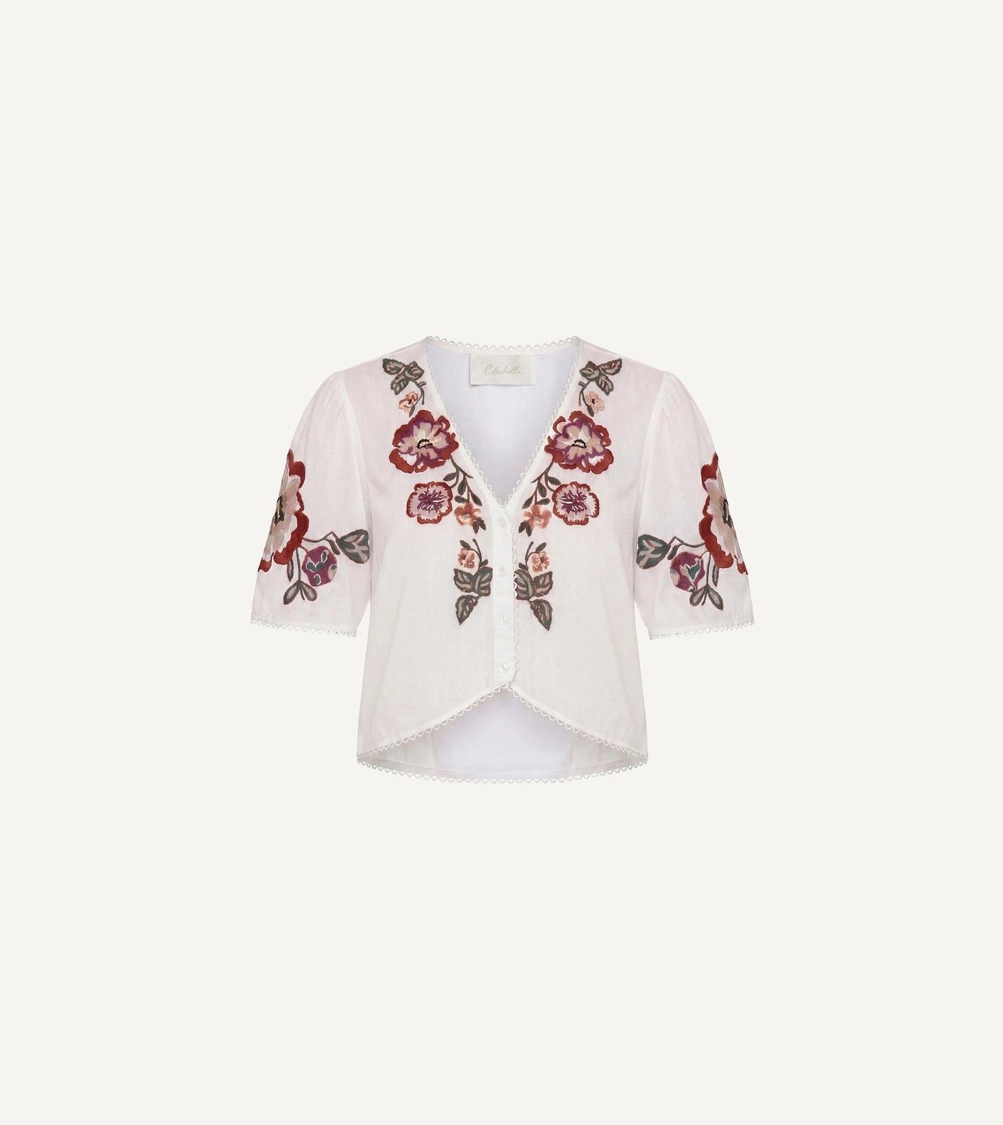 Brett Top in Ivory