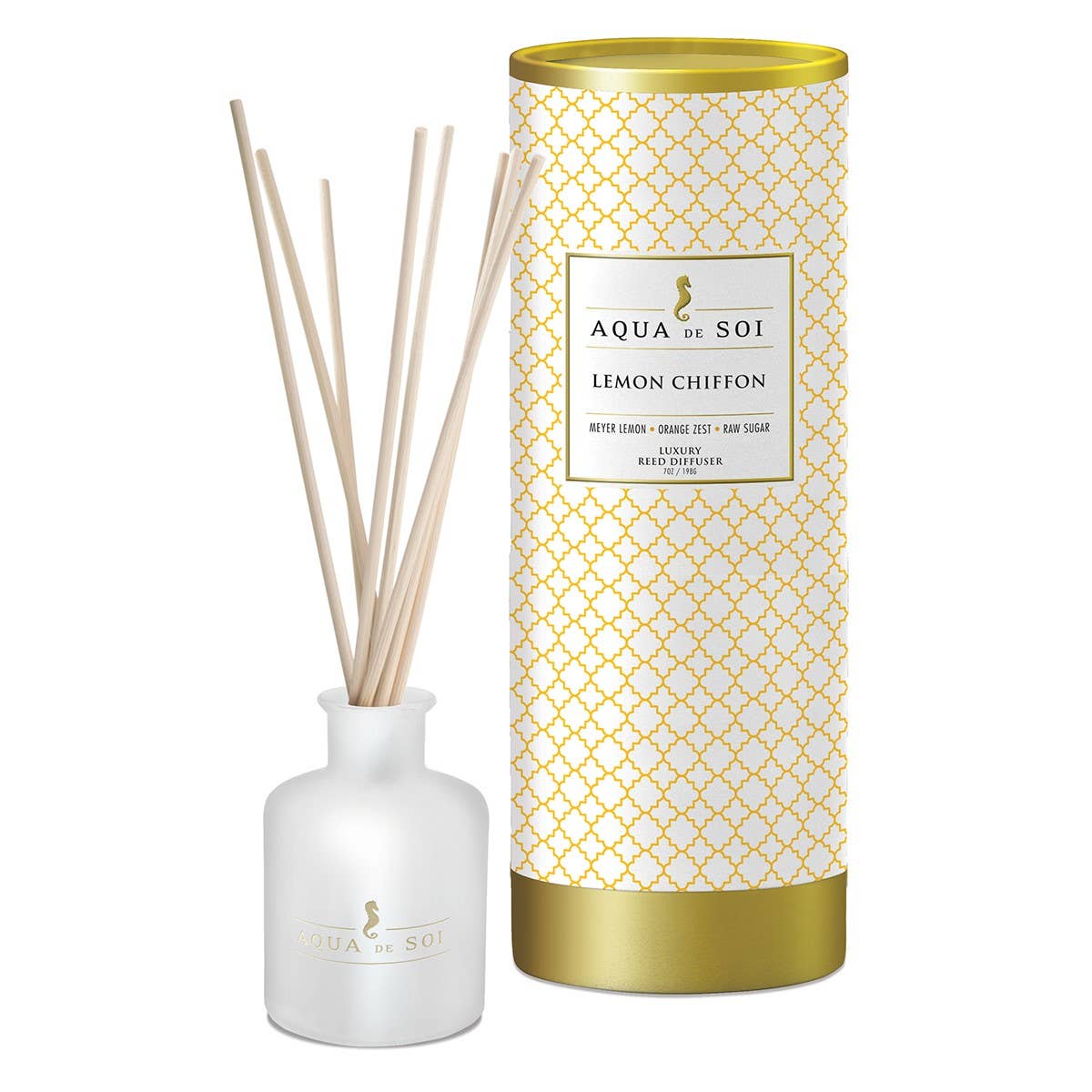 Lemon Chiffon 7oz Luxe Reed Diffuser