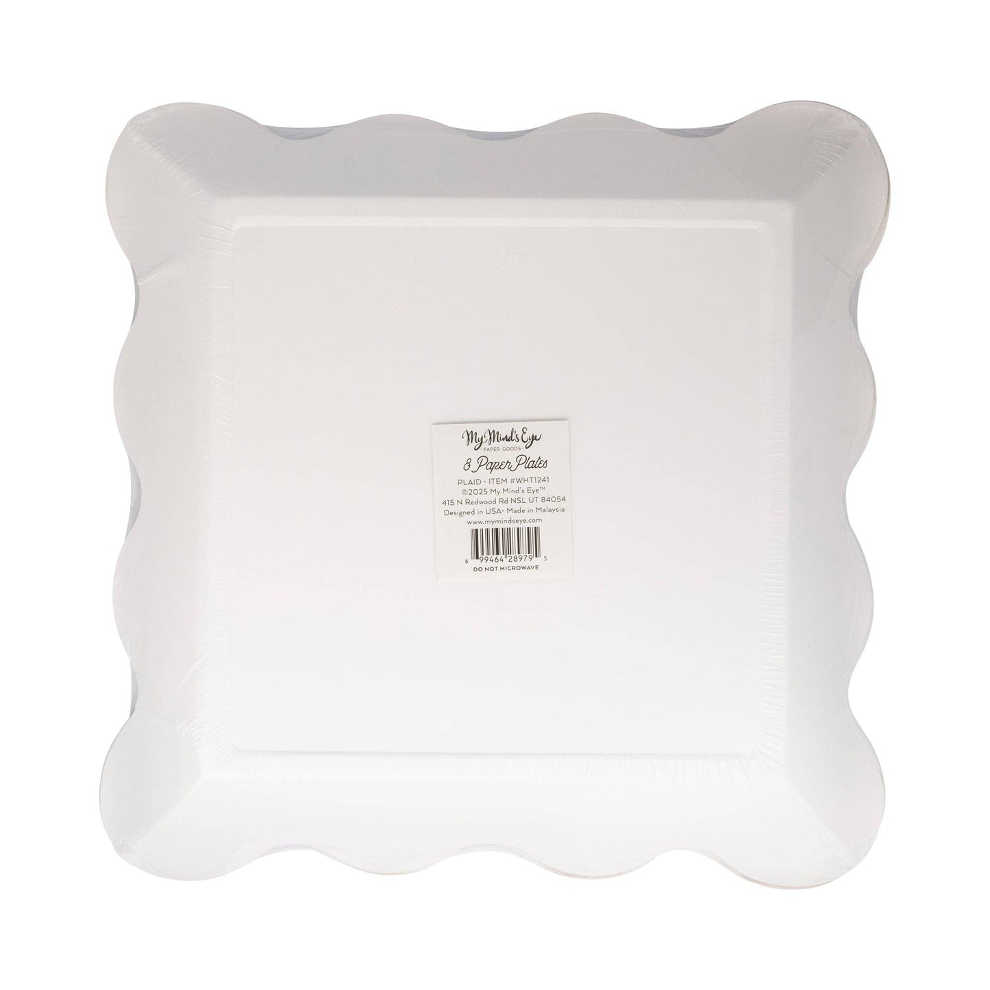 WHT1241 - Plaid Plate