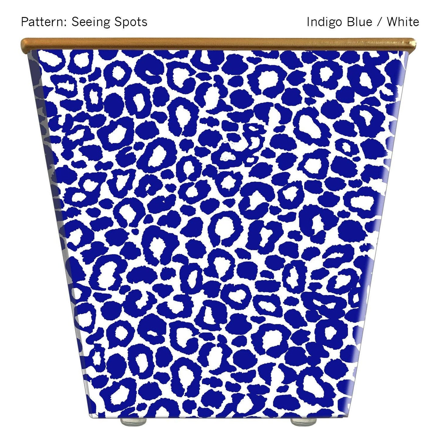 Extra Large Cachepot Container: Seeing Spots