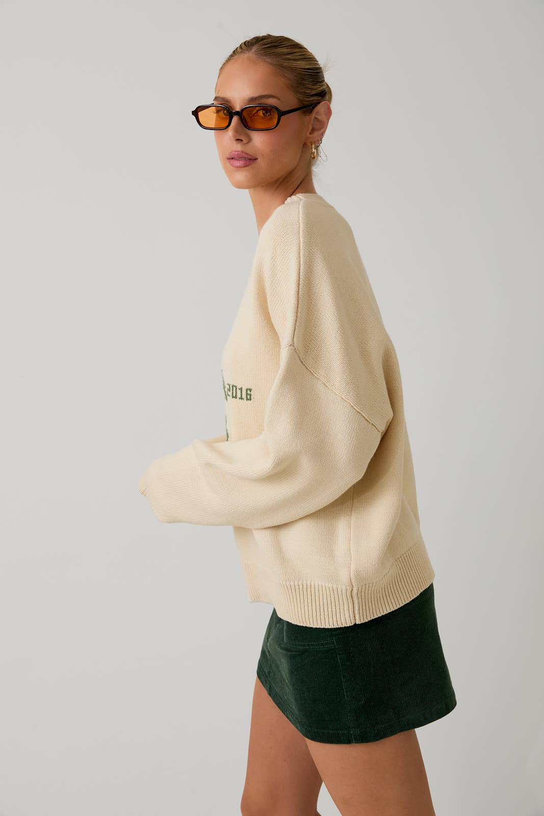 Lazy Sunday Club Knit Sweatshirt