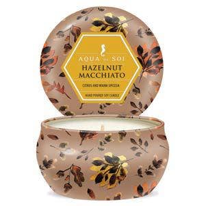 SOi Hazelnut Macchiato  Coffee 4oz Petite Tin Soy Candle