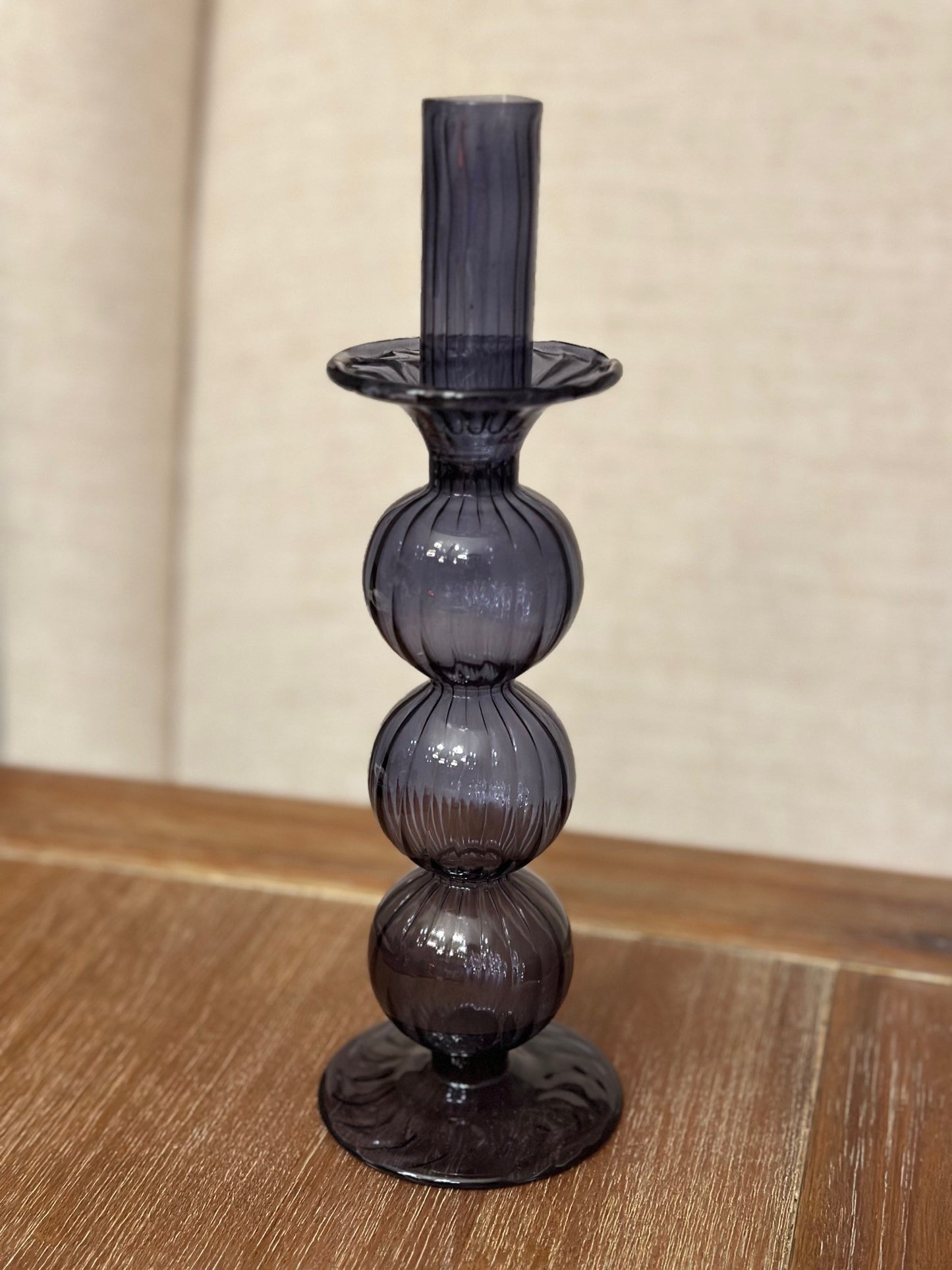 Glass Candle Holder
