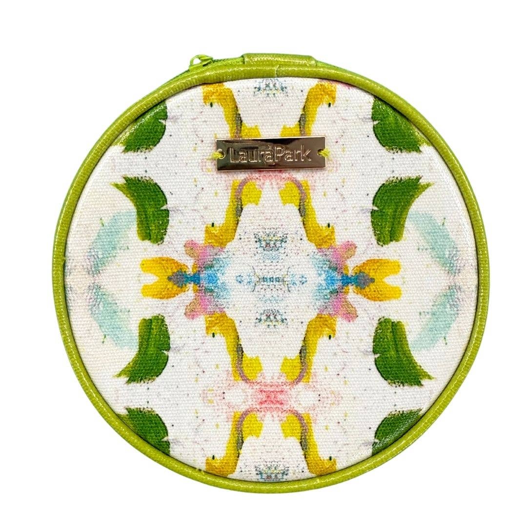 Dogwood Round Jewelry Case