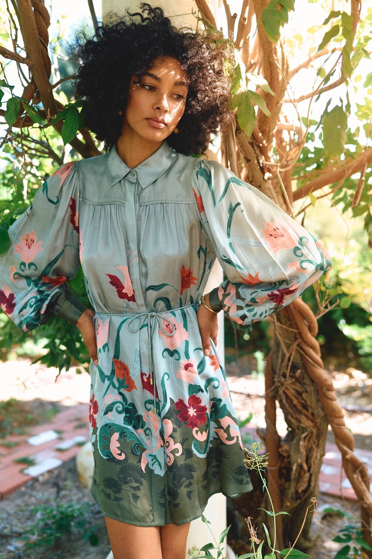 Charisma Mini Dress in Lys